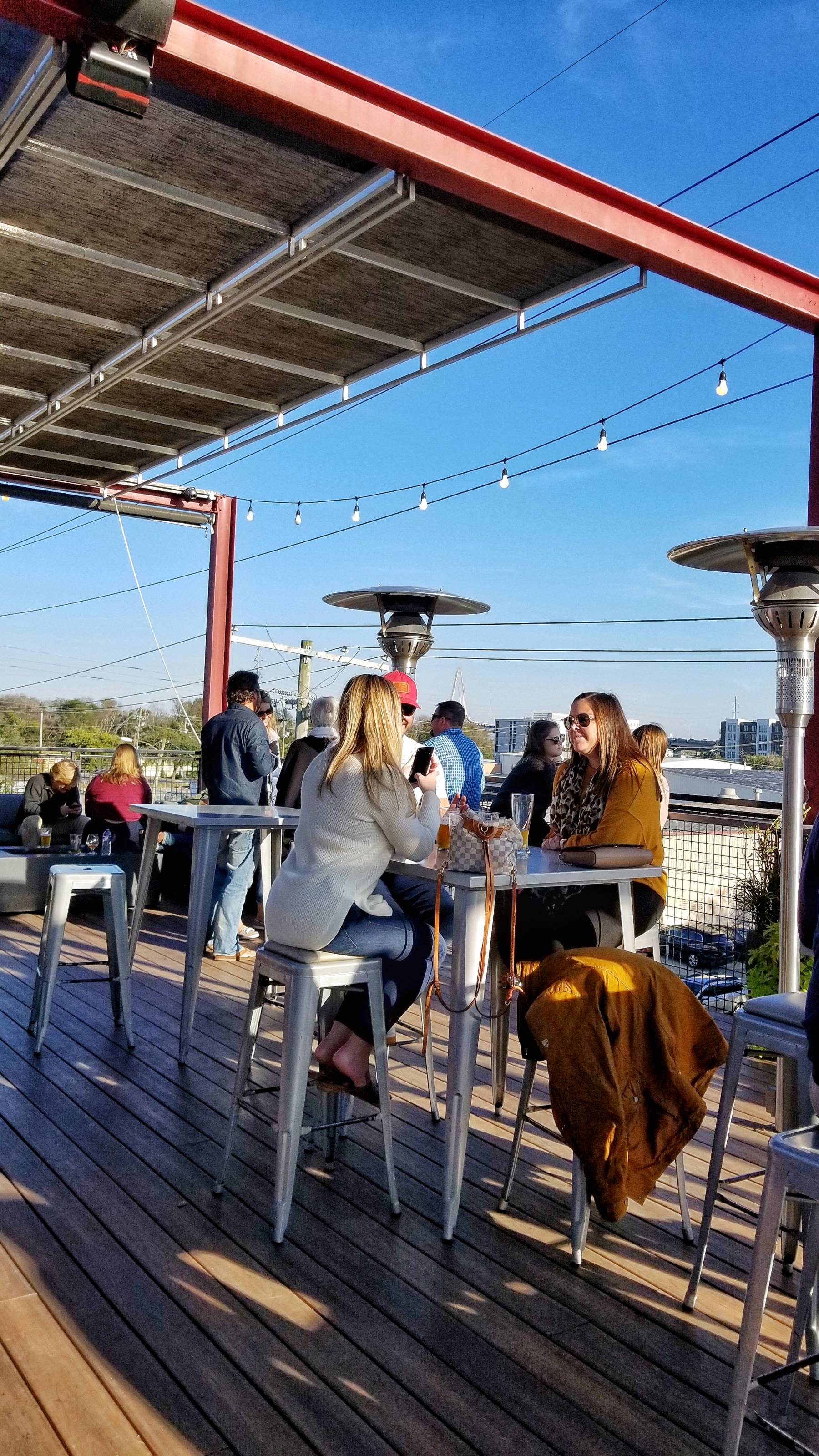 Revelry Brewing & Rooftop - Rooftop bar in Charleston