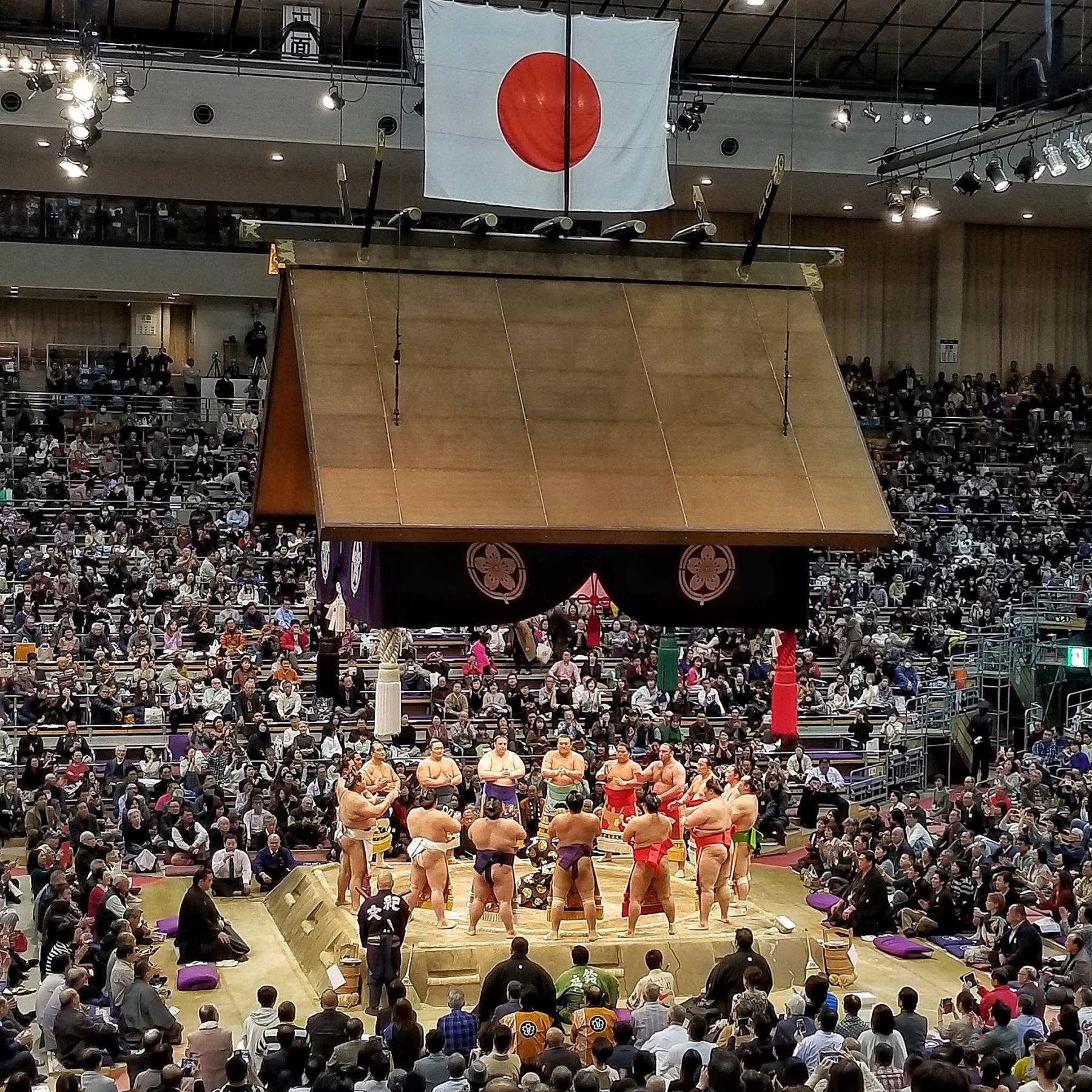 Fukuoka Grand Sumo Tournament Desired Tastes